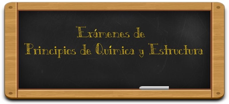 Preguntas de exámenes de Principios de Química y Estructura | Tema 8